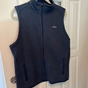 navy patagonia vest
